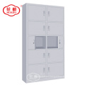 Space saving 10 door gym metal locker storage cabinet